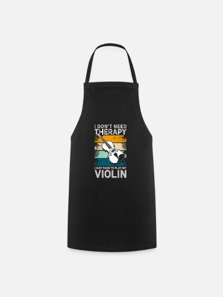 Violine Orchester Konzert - Kochschürze - Schwarz