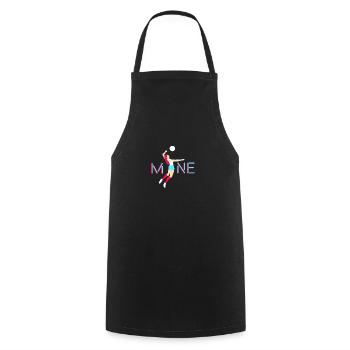 Volleyball Sport My Ball Ball Sport Advantage Idea - Cooking Apron - black - Front - AI Model Male 185 dark (185cm)