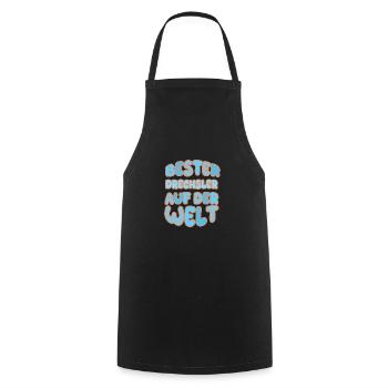 Vocation Drechsler - Cooking Apron - black - Front - AI Model Male 185 dark (185cm)
