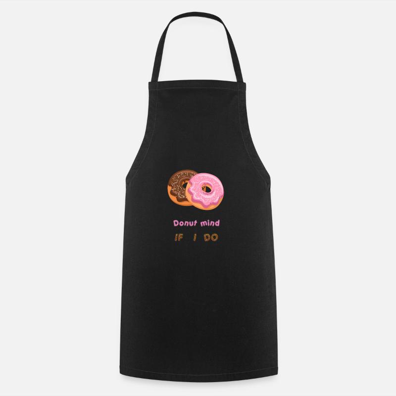 Ne vous inquiétez pas si je le fais - Tablier de cuisine - noir