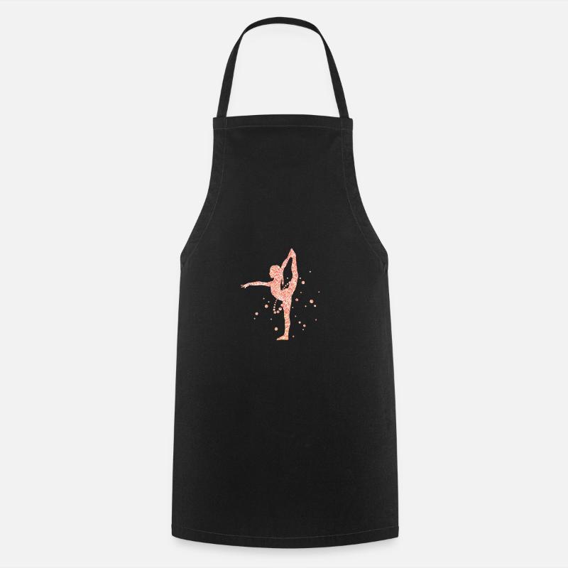 Gymnaste - Tablier de cuisine - noir
