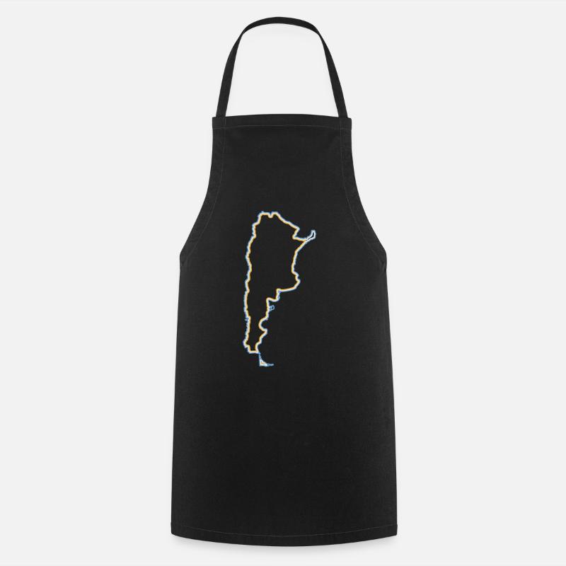 Argentina - Cooking Apron - black