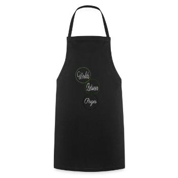 present idea literary genres virtual escape - Cooking Apron - black - Front - AI Model Male 185 dark (185cm)