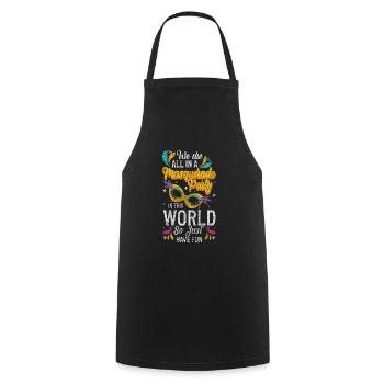 Party Celebration - Cooking Apron - black - Front - AI Model Male 185 dark (185cm)