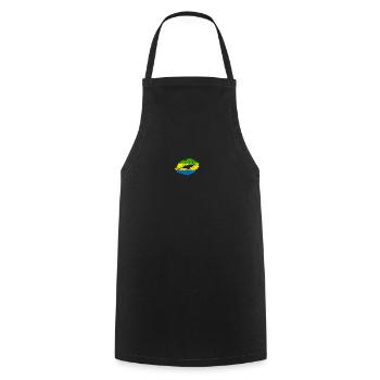 Gabun Flagge Land Einheimische Abstammung Stolz Frauen - Kochschürze - Schwarz - Vorne - AI Model Male 185 dark (185cm)