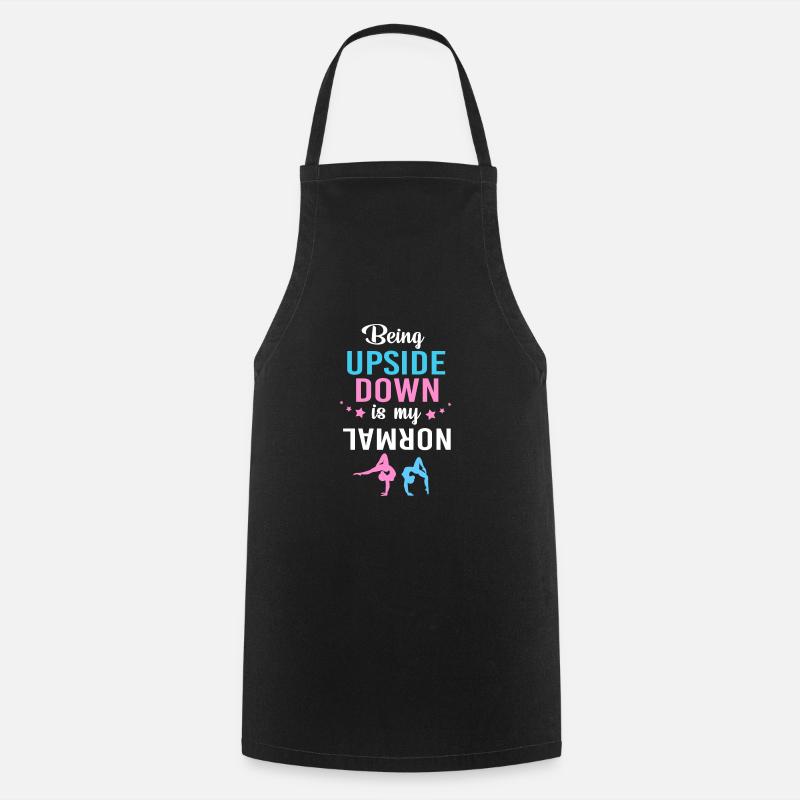 gymnaste - Tablier de cuisine - noir