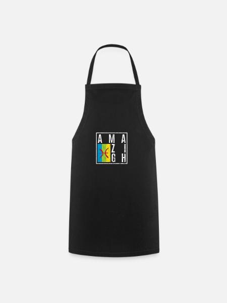 Amazigh - Tablier de cuisine - noir