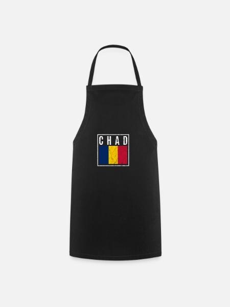 Tchad - Tablier de cuisine - noir