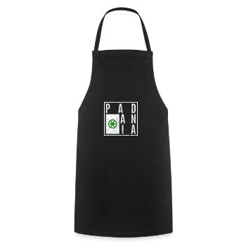 Padanie - Tablier de cuisine - noir - Devant - AI Model Male 185 dark (185cm)