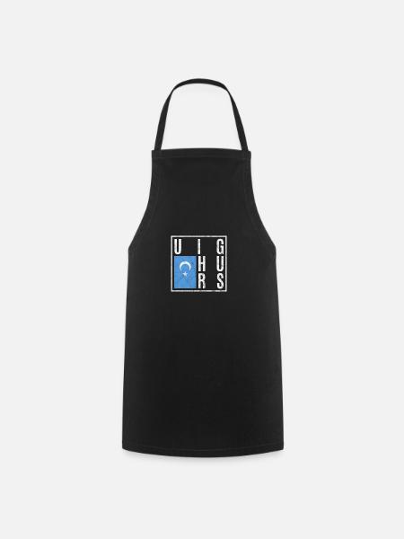 Ouïghours - Tablier de cuisine - noir