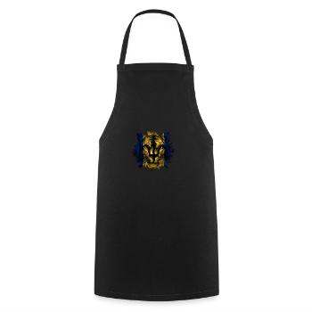 Barbade - Tablier de cuisine - noir - Devant - AI Model Male 185 dark (185cm)