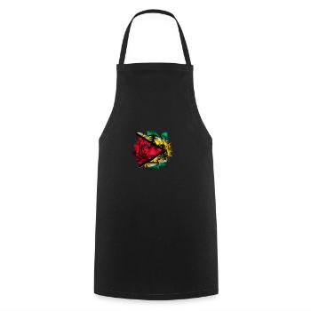 Guyana - Tablier de cuisine - noir - Devant - AI Model Male 185 dark (185cm)