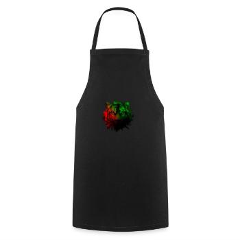 Martinique - Tablier de cuisine - noir - Devant - AI Model Male 185 dark (185cm)