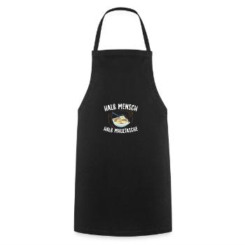 Maultaschen | Schwaben Schwabe Ländle Geschenkidee - Kochschürze - Schwarz - Vorne - AI Model Male 185 dark (185cm)