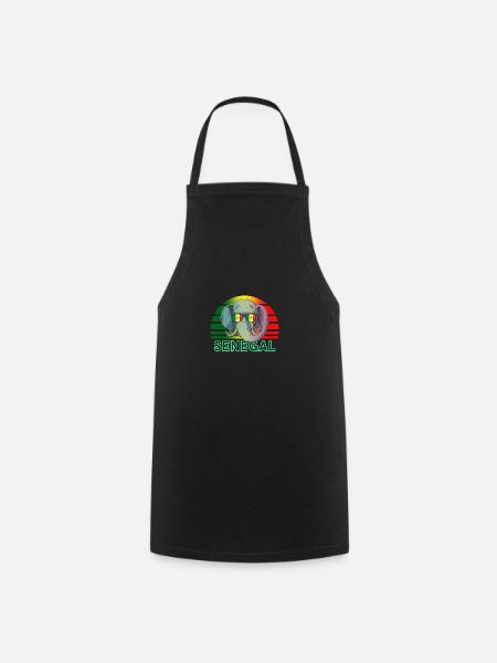 Senegal - Kochschürze - Schwarz