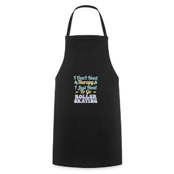 Roller Skating Inline Skating Inline Skates - Cooking Apron - black - Front - AI Model Male 185 dark (185cm)