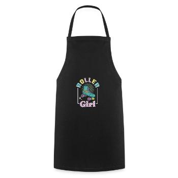 Roller Skating Inline Skating Inline Skates - Cooking Apron - black - Front - AI Model Male 185 dark (185cm)