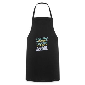 Roller Skating Inline Skating Inline Skates - Cooking Apron - black - Front - AI Model Male 185 dark (185cm)