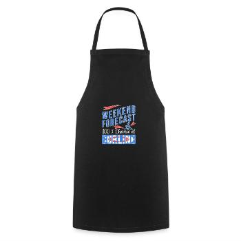 Curling - Cooking Apron - black - Front - AI Model Male 185 dark (185cm)