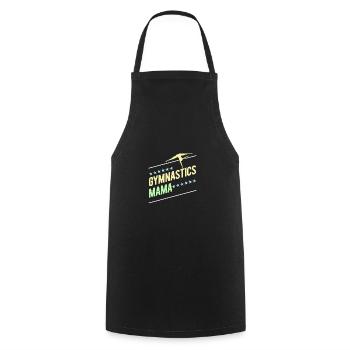 Gymnastik Turnen Turner - Kochschürze - Schwarz - Vorne - AI Model Male 185 dark (185cm)