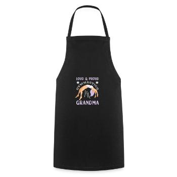 Gymnastique Gymnastique Gymnastes - Tablier de cuisine - noir - Devant - AI Model Male 185 dark (185cm)