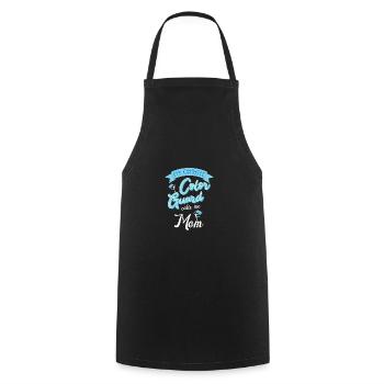Color Guard - Cooking Apron - black - Front - AI Model Male 185 dark (185cm)