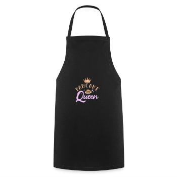 Crêpe - Tablier de cuisine - noir - Devant - AI Model Male 185 dark (185cm)