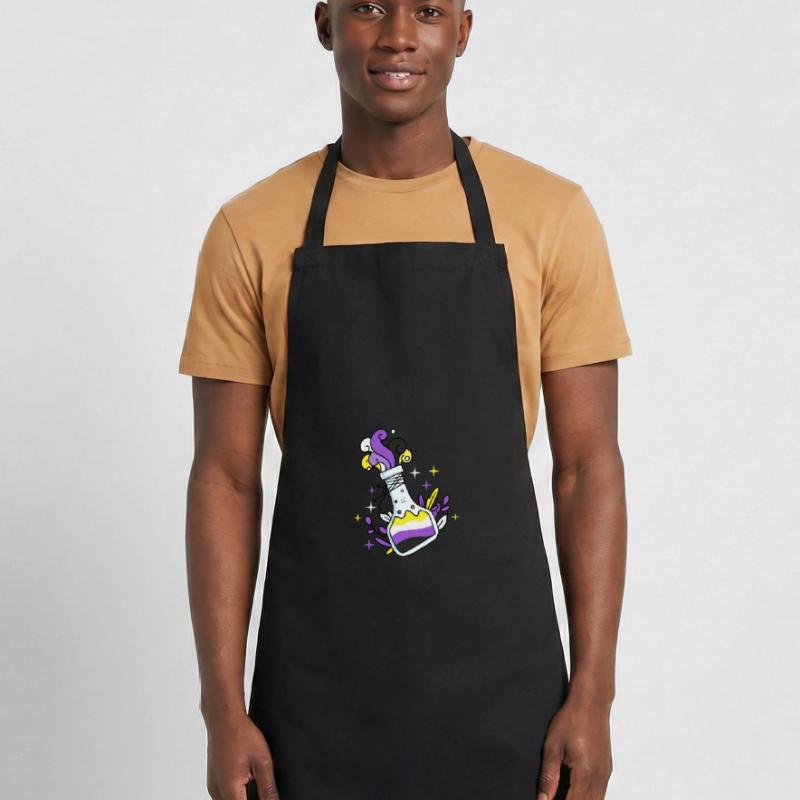 Nonbinary Pride Magic Potion Nonbinary Pride Cooking Apron