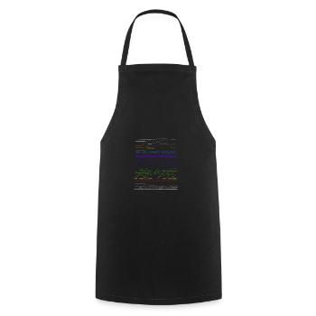 différents paysages - Tablier de cuisine - noir - Devant - AI Model Male 185 dark (185cm)