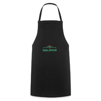 Maldives - Cooking Apron - black - Front - AI Model Male 185 dark (185cm)