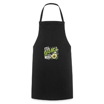 I'll Guac Your World - Kochschürze - Schwarz - Vorne - AI Model Male 185 dark (185cm)