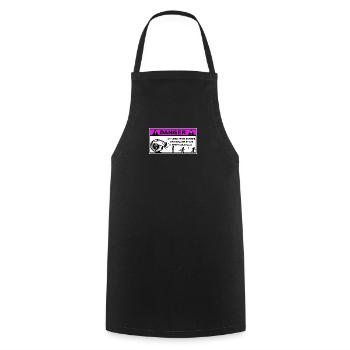 Danger - Tablier de cuisine - noir - Devant - AI Model Male 185 dark (185cm)
