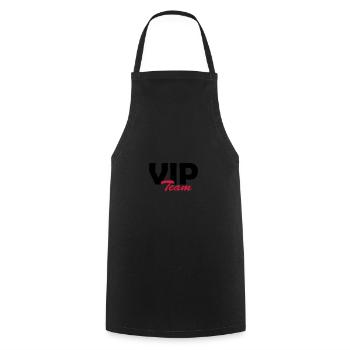 vip 2 - Tablier de cuisine - noir - Devant - AI Model Male 185 dark (185cm)