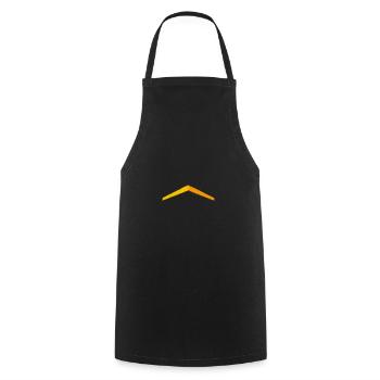 Kaaba - Tablier de cuisine - noir - Devant - AI Model Male 185 dark (185cm)
