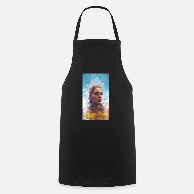 Dame du Lac - Tablier de cuisine - noir