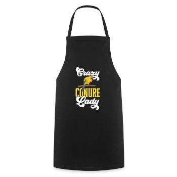 Parakeet, Parrot, Parakeet, Bird - Cooking Apron - black - Front - AI Model Male 185 dark (185cm)