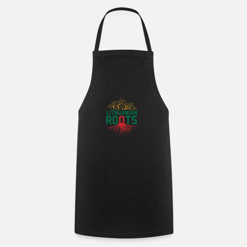 Lithuania - Cooking Apron - black