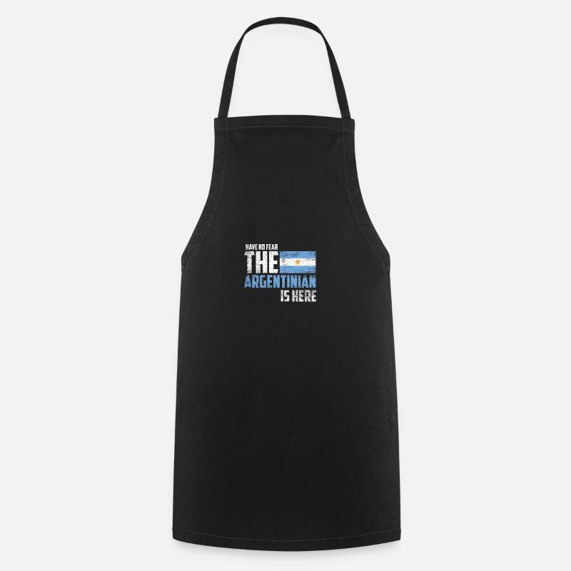 Argentin argentin - Tablier de cuisine - noir