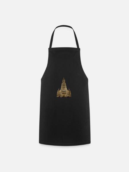 Ulm Minster - Tablier de cuisine - noir