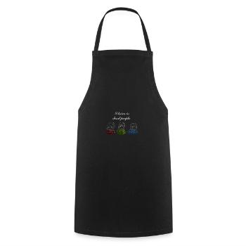 Music Classical Music Classical Instrument Gift - Cooking Apron - black - Front - AI Model Male 185 dark (185cm)