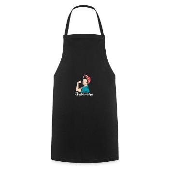 Boysmommy Jungsmama Mutter Söhne Sohn Geschenk - Kochschürze - Schwarz - Vorne - AI Model Male 185 dark (185cm)