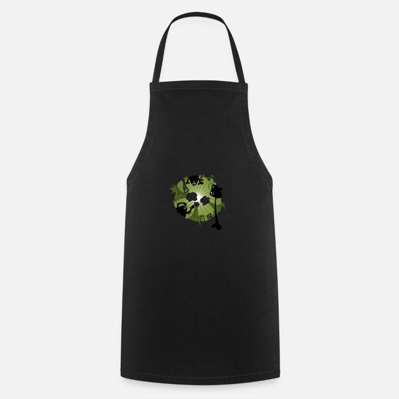 Aidez-moi! D'un autre monde - Tablier de cuisine - noir