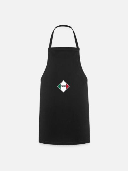 mexicain - Tablier de cuisine - noir