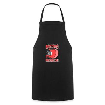 Banding mode in bariatric surgery colon - Cooking Apron - black - Front - AI Model Male 185 dark (185cm)