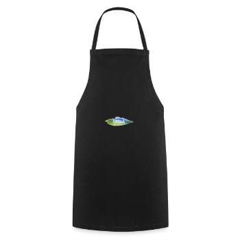 Peinture d'agriculture - peinture d'agriculture - Tablier de cuisine - noir - Devant - AI Model Male 185 dark (185cm)