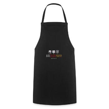 Bartliebhaber Vatertag Vater Bier Bär Tiger Mann - Kochschürze - Schwarz - Vorne - AI Model Male 185 dark (185cm)