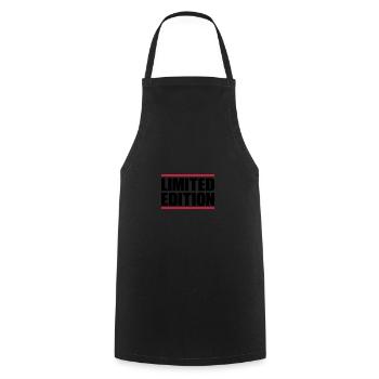 édition limitée - Tablier de cuisine - noir - Devant - AI Model Male 185 dark (185cm)