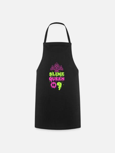 This slime queen is 9 - Kochschürze - Schwarz