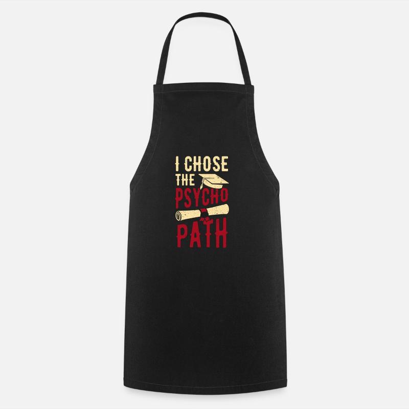Psychology Student Psychology Study Student - Cooking Apron - black