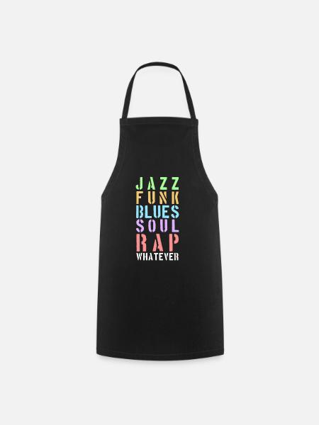 Whatever the music... - Cooking Apron - black
